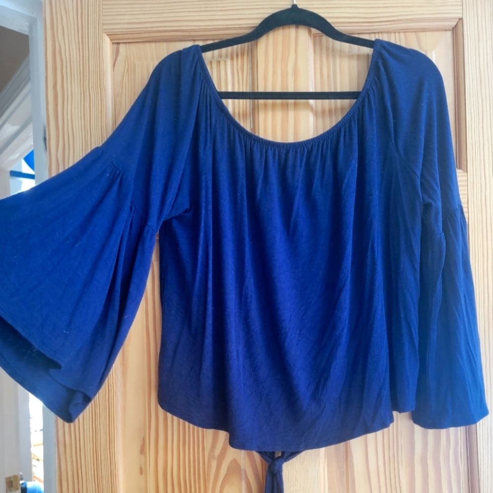 Ladies scoop neck blouse Size XLarge